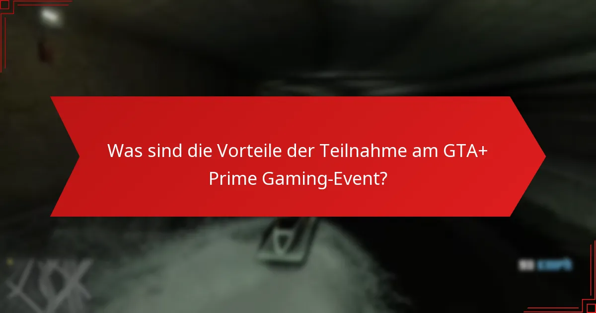 Wie können Spieler Feedback zum GTA+ Prime Gaming-Event geben?